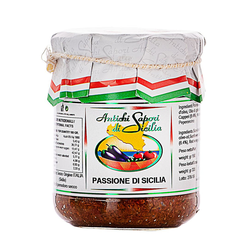 Džiovintų pomidorų užtepėlė - Passione di Sicilia